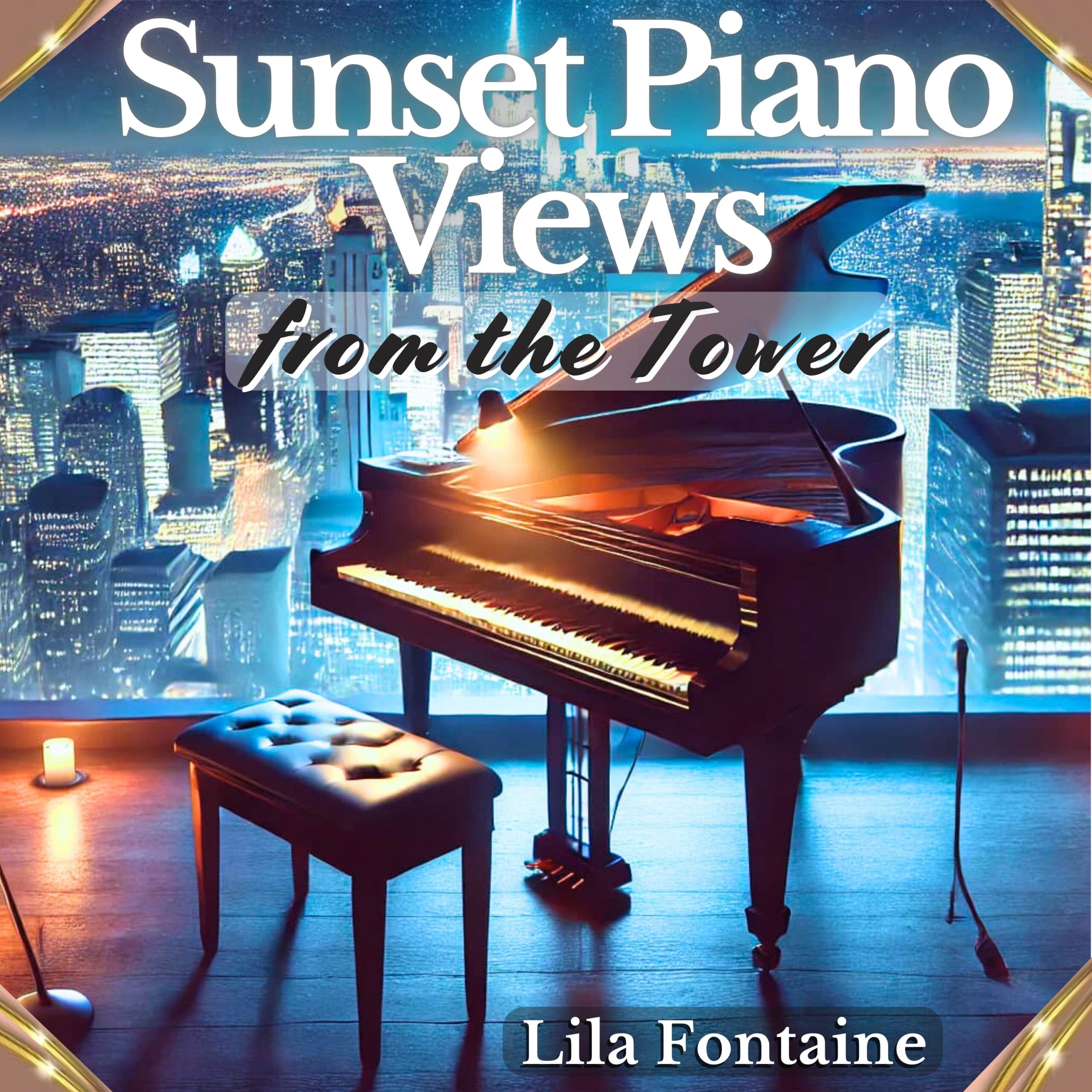 Sunset Piano Views from the Tower Lila Fontaine Jazz BGM